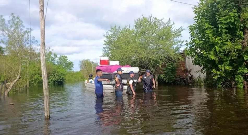 Corrientes: San Luis del Palmar en emergencia por un temporal sin precedentes