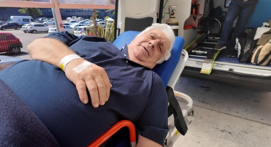 Kicillof y Kreplak intervinieron con un avión sanitario para trasladar al país a Samid desde Uruguay