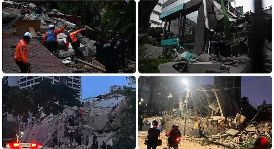 Dos terremotos sacudieron Venezuela y provocaron el derrumbe de casas y edificios