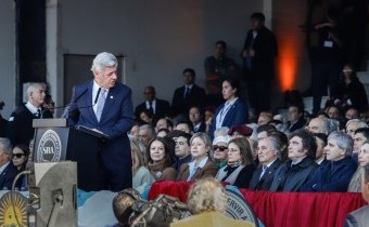 Nicolás Pino reclamó el fin definitivo de las retenciones y destacó el aporte del campo