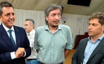 Kicillof, Massa, Máximo Kirchner y gobernadores del PJ armaron una mesa política