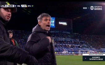 Escándalo en Liniers: Vaccari y su ayudante quisieron agarrarse a piñas con los Barros Schelotto