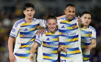 Boca goleó 4-0 a Recoleta (6-1) y avanzó a los cuartos de la Copa Sudamericana 