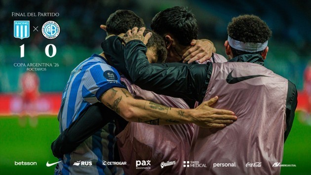 Racing eliminó a Belgrano y jugará los cuartos de final de la Copa Argentina