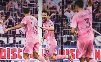 Messi volvió con todo a Inter Miami: doblete en la goleada sobre DC United