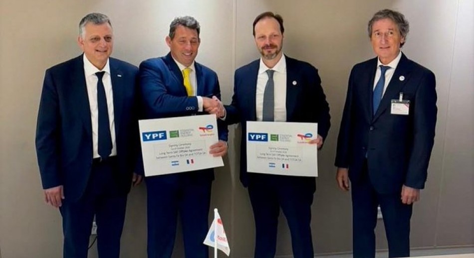Santa Fe Bio y TotalEnergies firman acuerdo para impulsar la producción y exportación de SAF