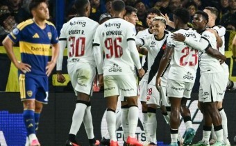 Boca perdió por 1-0 con Vasco Da Gama y deberá darlo vuelta en Brasil
