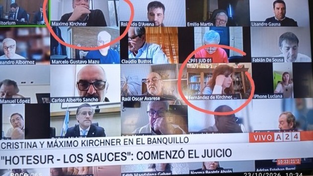 Hotesur-Los Sauces: comenzó el juicio contra Cristina y Máximo Kirchner